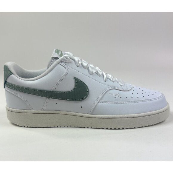 Nike Court Vision Low Next Nature Womens 12 White Jade Horizon Shoes HV5246-102